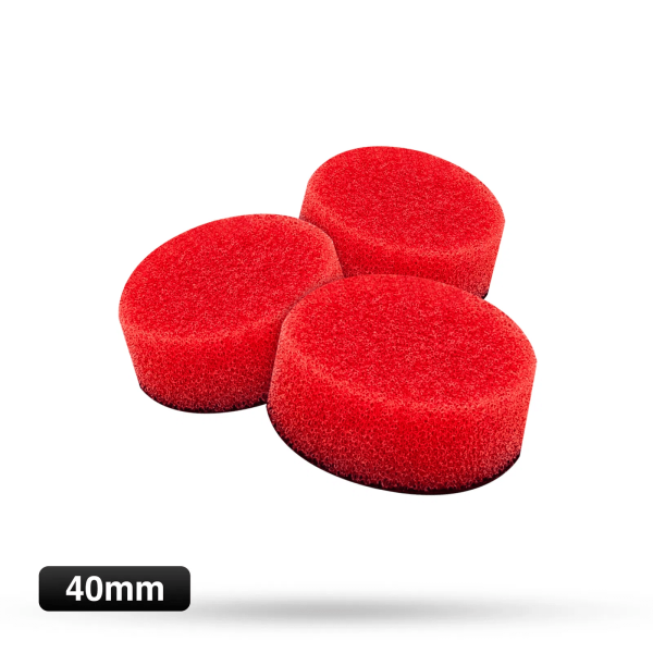 Liquid Elements Pad Boy V2 - Polierpad 40mm rot - 3er Set