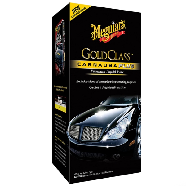 Meguiars Gold Class Carnauba Plus Premium Liquid Wax Autowachs 473ml