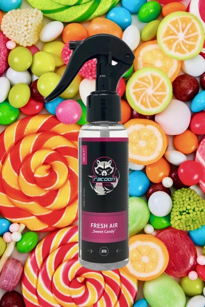 Racoon Sweet Candy - Lufterfrischer Anti Hundegeruch 100ml