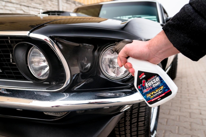 Soft99 Fusso Coat 12 Months Wax Dark hartes Autowachs 200g + Speed & Barrier Quick Detailer 500ml