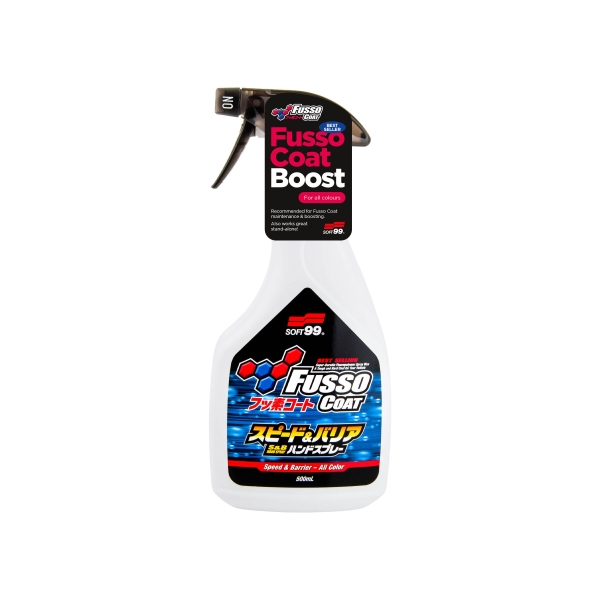 Soft99 Fusso Coat 12 Months Wax Dark hartes Autowachs 200g + Speed & Barrier Quick Detailer 500ml